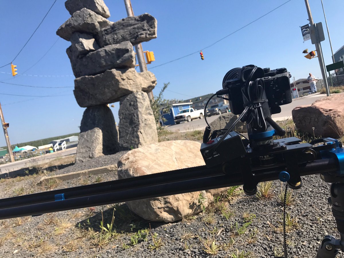 GhostCarFred's tweet photo. Time lapse in Inuvik. #lastfurtrader #timelapse #arctic #yeg #Documentary #inuvik #inukshuk #summer @AccessibleMedia @STORYHIVE https://t.co/ArycNXCM1m