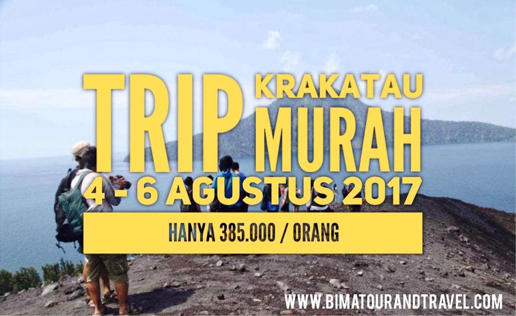 BimaTourTravel's tweet photo. Gabung Yuk di Trip Krakatau Murah - More Info Tell/ Whatsap 081380796096 #pesonaindonesia #wonderfullindonesia #tripadvisor https://t.co/EKYyXItQtn