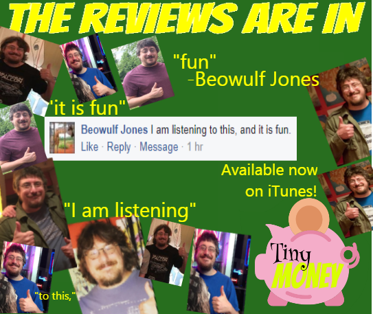 AppIeIees's tweet photo. Looking for a new #podcast? Check out the CRITICALLY ACCLAIMED Tiny Money! #gameshow #fun #listen #listening #new #fresh #spicy #reviews https://t.co/cavSVjEVtn