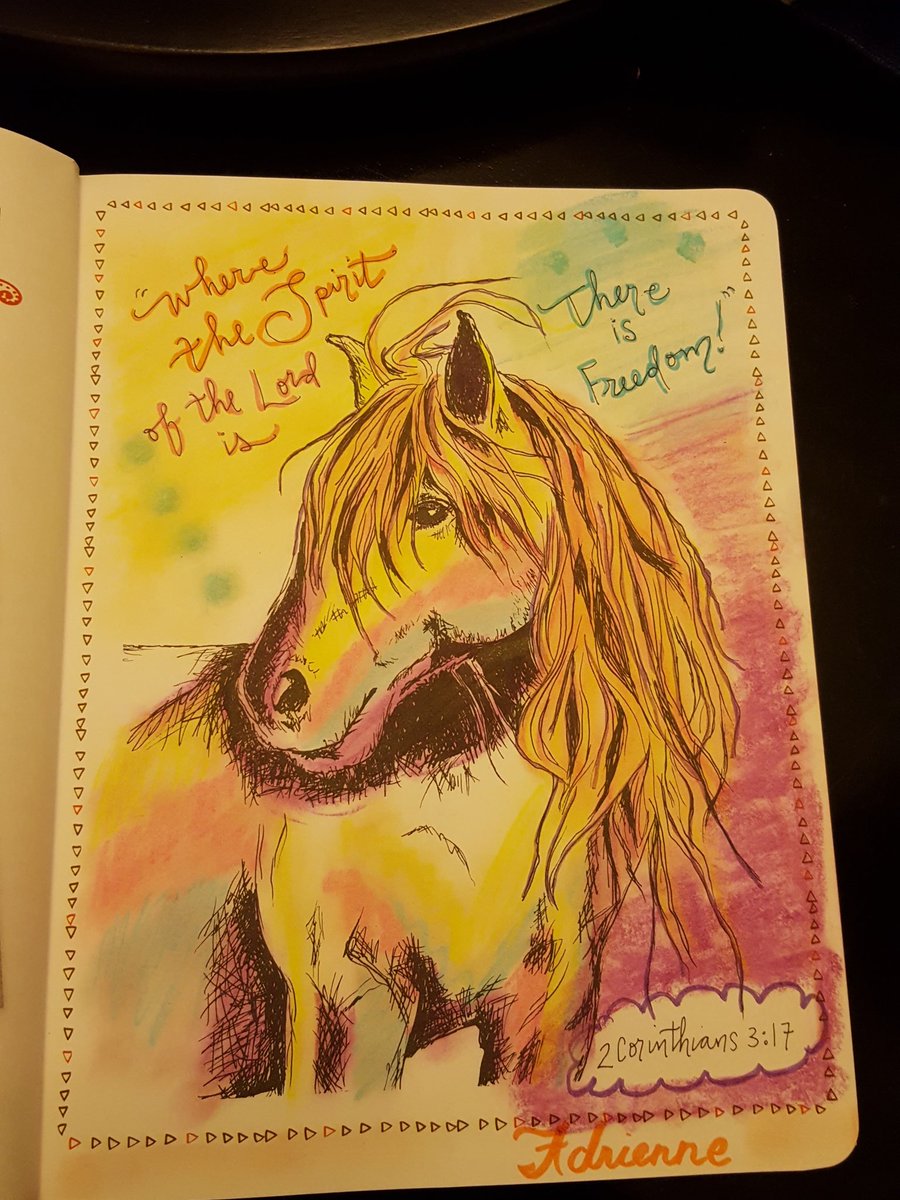 nicolalritter's tweet photo. Adrienne Richeys first @scripturedoodle thanks #scripturedoodle https://t.co/I6KSZrJgaI