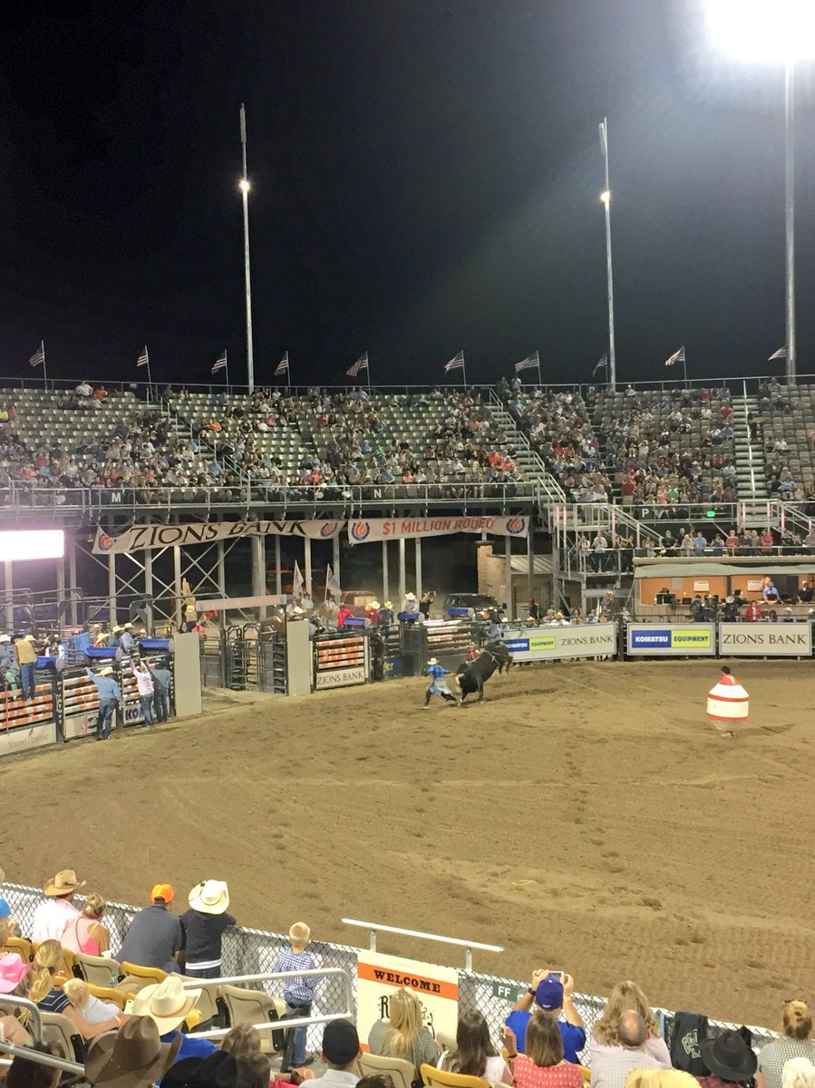 <a href="/TheDaysof47/">The Days of '47</a> Rodeo! A dedicatory prayer from Elder Ballard, The @MormonTabChoir, and cowboys and cowgirls doing what they do best. Join us!