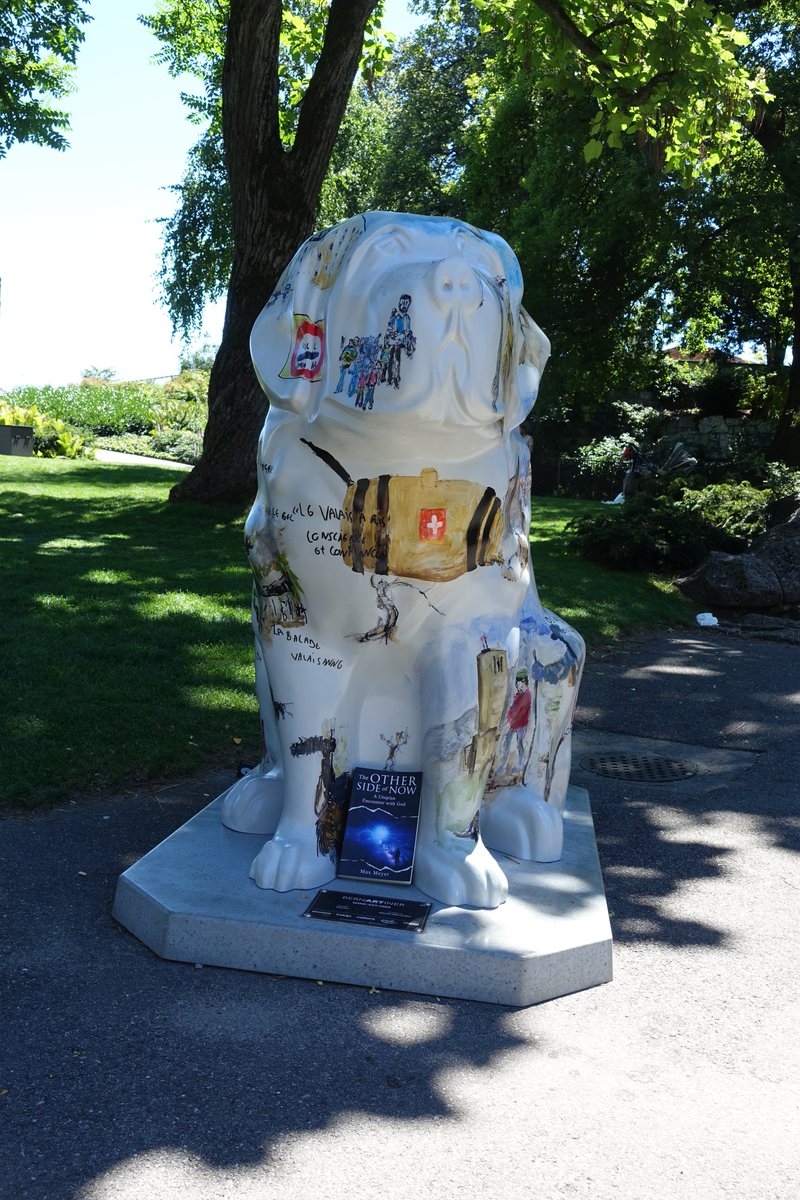 OSO_Now's tweet photo. This summer in Bern ... things have gone to the dogs...in a good way! BernARTiner @bernartiner https://t.co/7YNTVx7osk https://t.co/2holGz2RFE