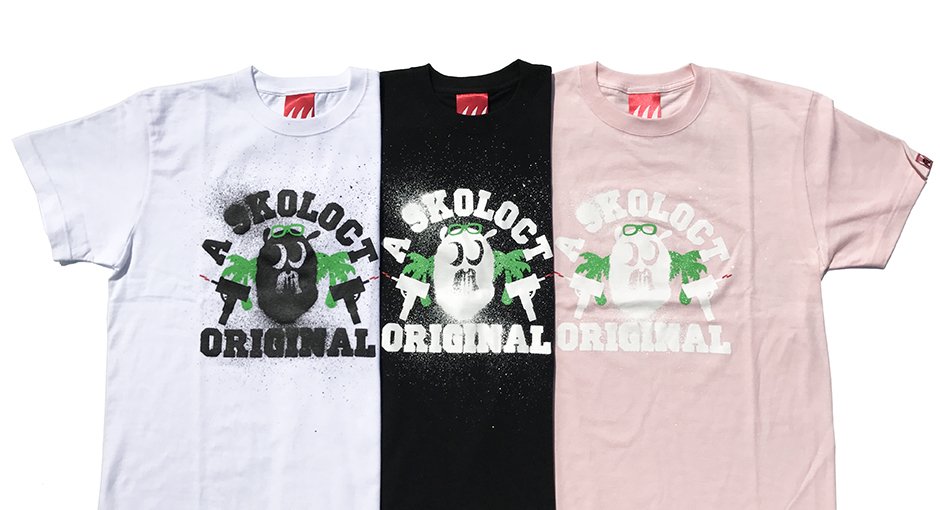 skoloctstore's tweet photo. 新商品のA SKOLOCT ORIGINAL BANG BANG TSHIRTがSKOLOCT STOREとSKOLOCT ONLINE STOREに入荷いたしました。
ぜひお早めに��覧ください！
https://t.co/ITrPUbGBJW https://t.co/8SLwEtGktx