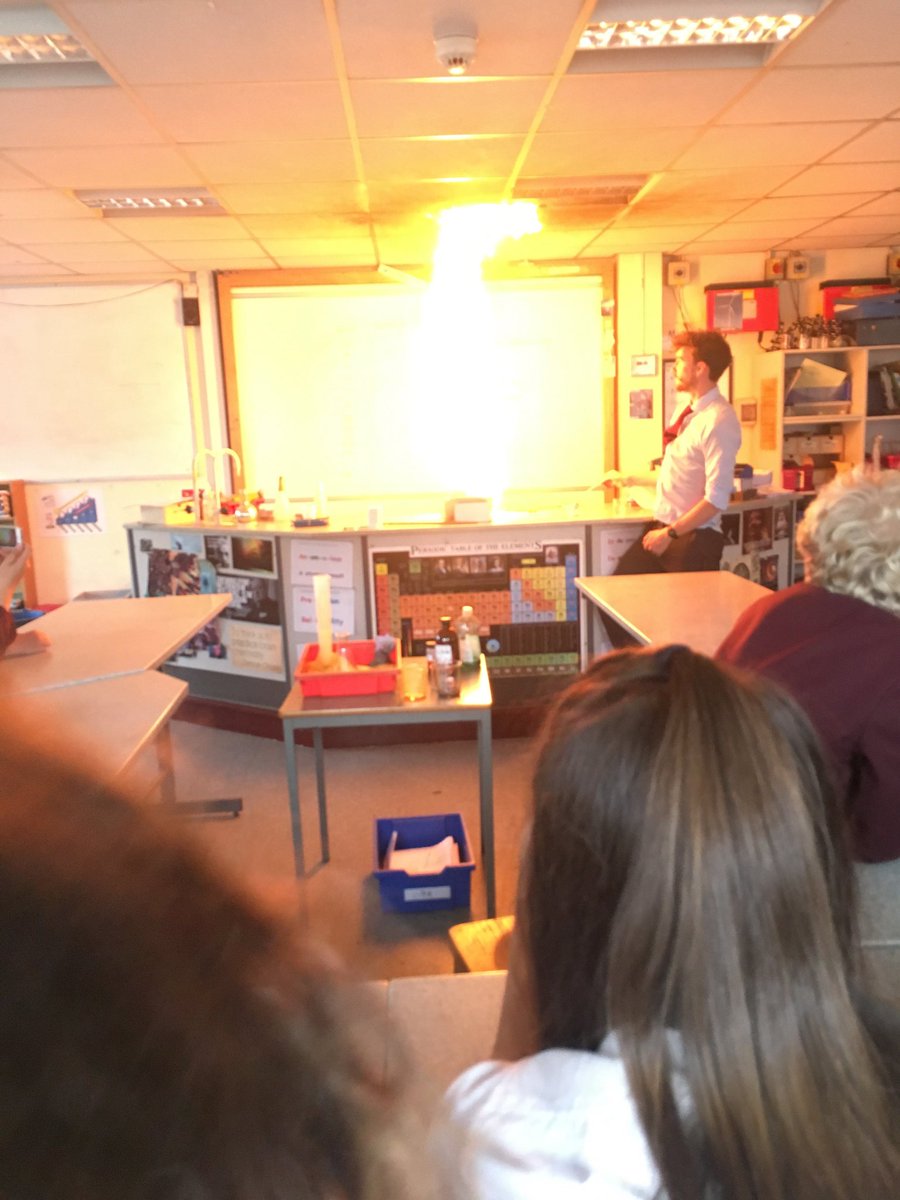 Ending the year with a bang... 
There are some bright sparks in that classroom. 

youtu.be/W5JqB6e5QwU