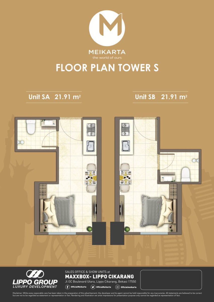 YantjeGosal's tweet photo. Meikarta lippo group
apartemen harga super murah hanya 5.8 juta pet meter.
lokasi di Cikarang Bekasi
type studio jg https://t.co/uzXfjwEZUb