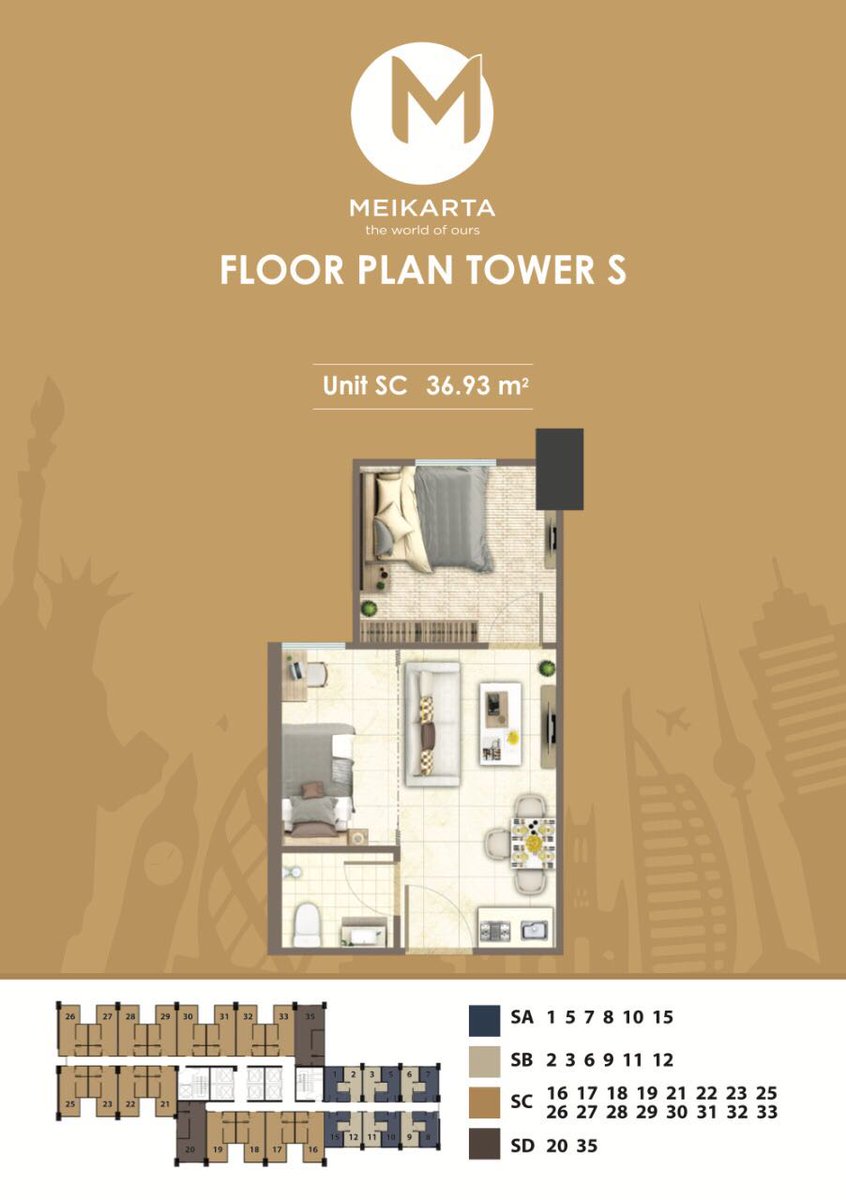 Meikarta lippo group
apartemen harga super murah hanya 5.8 juta pet meter.
lokasi di Cikarang Bekasi
type studio jg