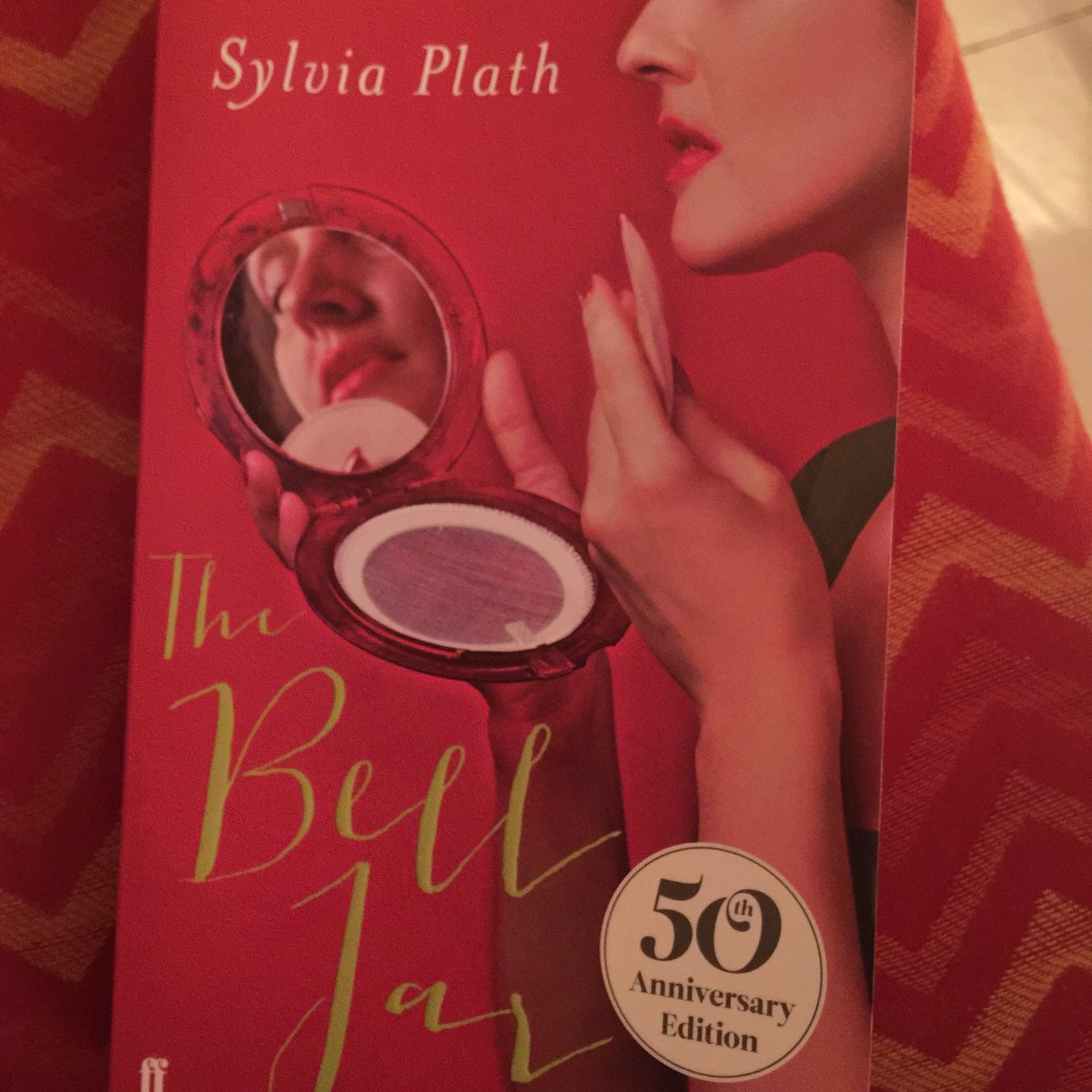 PhoenixTails's tweet photo. "They were my landscape." Depressing but beautiful. #12thbook #BrunchBookChallenge @HTBrunch #sylviaplath https://t.co/fMdtdm4N5i
