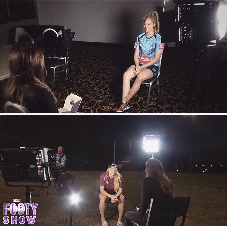 Can't wait for this weekends game 💙 make sure you tune into the @NRLFootyShow for more info of the Women's Game #uptheblues