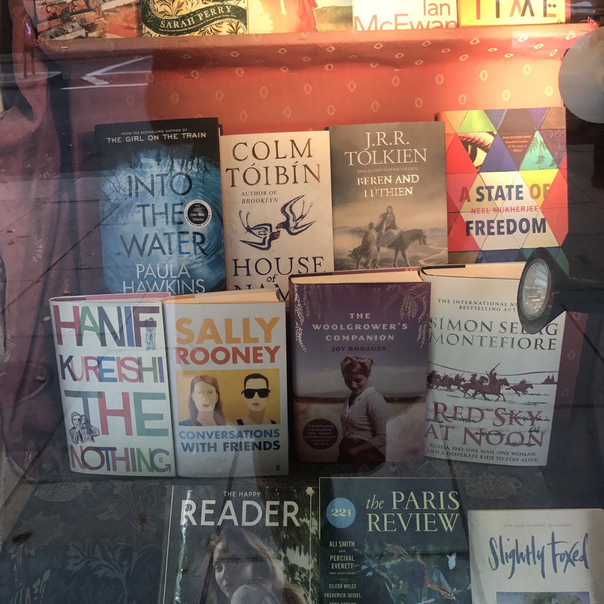 MauraWilding's tweet photo. Oh hello #TheWoolBook in window @Dauntbooks Holland Park https://t.co/Hfora2X0el