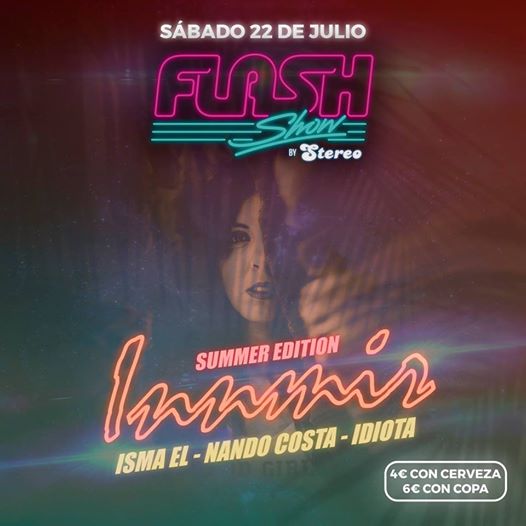 AlacantIndie's tweet photo. Comenzamos con el último concierto que habrá en @StereoAlicante hasta otoño y sesión de #FlashShow el sábado. @natvegas y @nandocostaDJ vier https://t.co/WeeglP5Z40