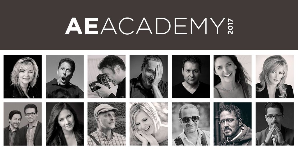 3 giorni di formazione con fotografi affermati e pluripremiati. #AEAcademy sta tornando! aeacademy.com/ae-academy-2017
