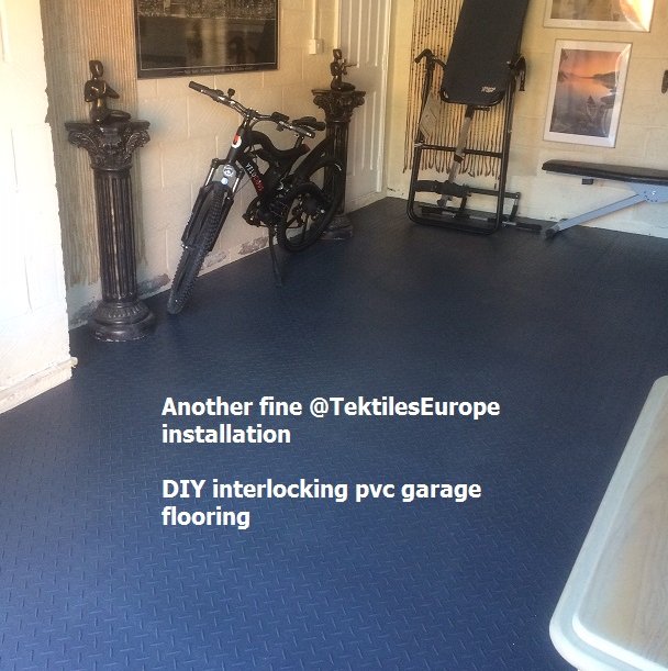 TektilesEurope's tweet photo. Interlocking garage floor tiles have never looked so good! Here is one of our favourites from this month! #PAFSystems https://t.co/MIsvRvUn9H