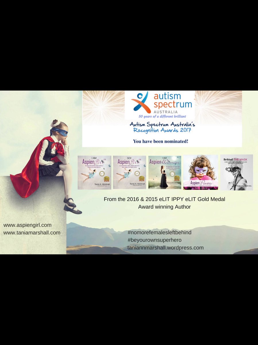 My third book <a href="/AspienPowers/">AspienPowers Book</a> is all about this #autism #aspergers #2e #femaleautism #autisticfemales #ability #gifts #strengths