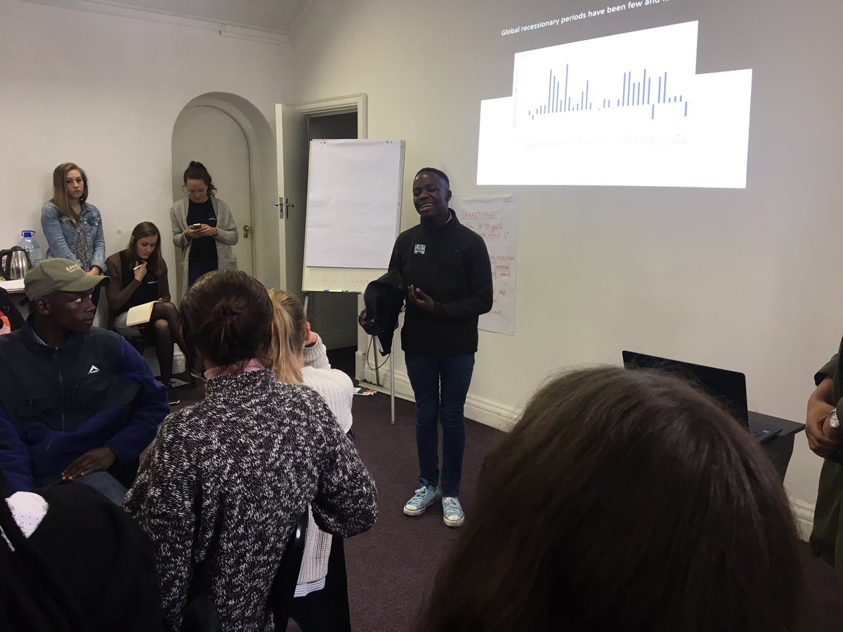 ActivateZA's tweet photo. Young Minister explaining the late 90s global recession. #UnderstandingRecession @YMsongelwa @UNESCO_MGIEP @UNESCO_MGIEP #CommittedToChange https://t.co/bYYQfKJt9w