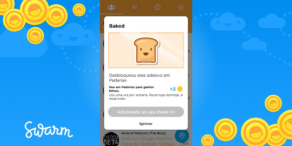 herbert_lincon's tweet photo. Eu acabei de desbloquear o adesivo Baked no @Swarmapp!
https://t.co/74HdhKd6qr https://t.co/bzTAQggp2Y