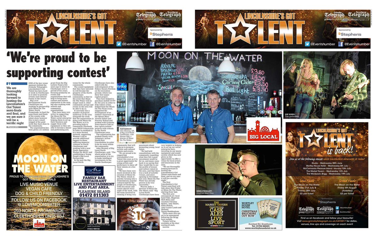 The sound equipment will help Moon establish itself as a credible music/performings arts venue for the whole community.See picture below 2/2