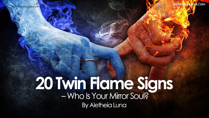 TheMindsJournal's tweet photo. 20 TWIN FLAME SIGNS – WHO IS YOUR MIRROR #Soul?
https://t.co/lqV7WhTobi
#MirrorSoul #SoulGroup #SoulMate #TwinFlame https://t.co/O6borvOu6c