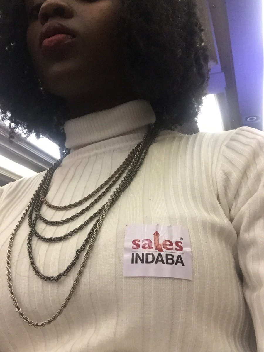 JustThapy's tweet image. Delegate-ing at the #SalesIndaba