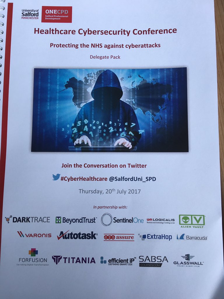 zuricare's tweet photo. NHS Cyber Security Conference Manchester. Keeping Zuri updated and protected. https://t.co/yzScyzh34y https://t.co/JXflsJO7bI