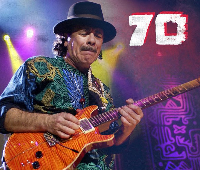 Carlos Santana’s Birthday Celebration | HappyBday.to