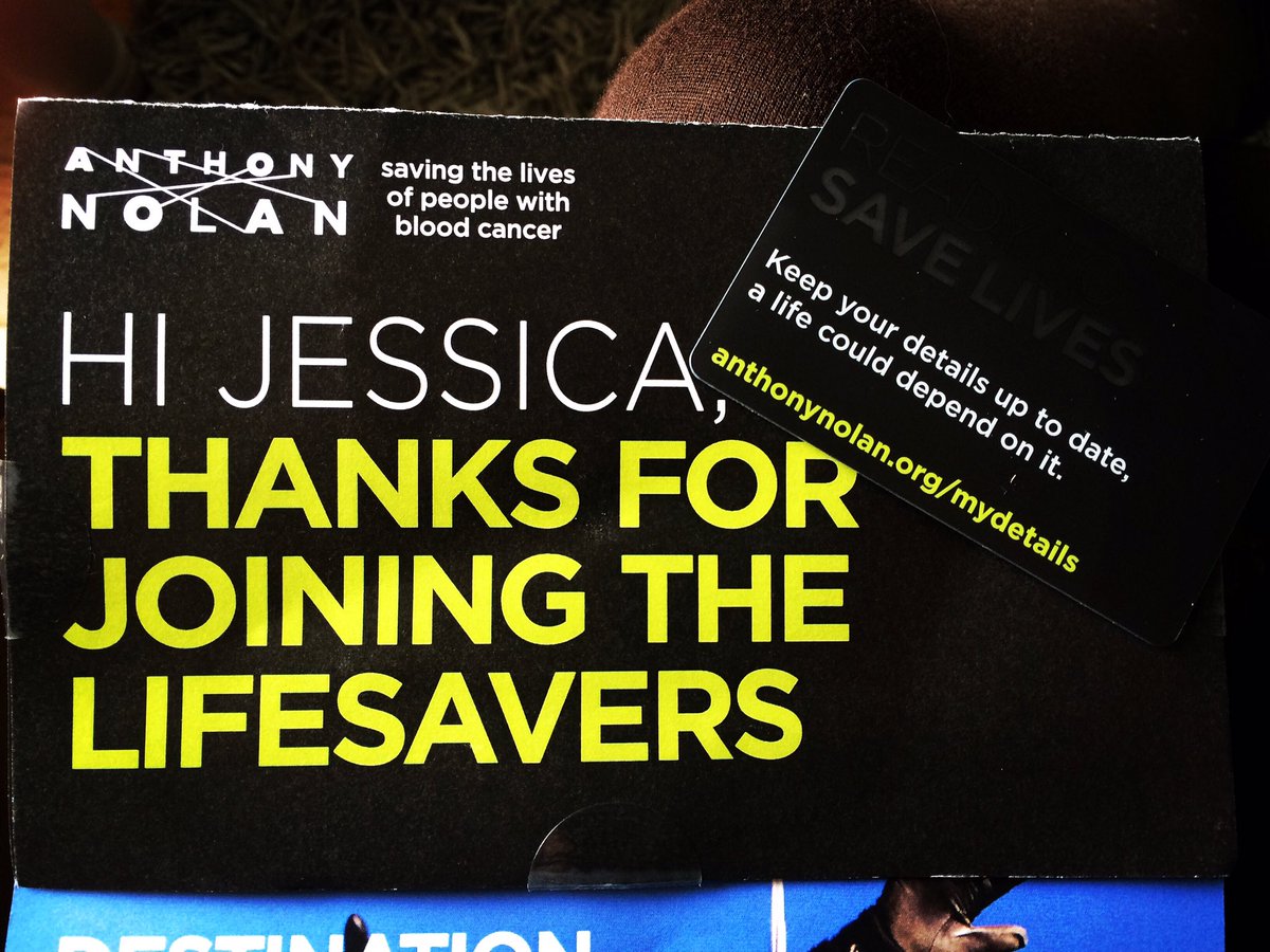 Jes_Rickarby's tweet photo. I spat in a tube! You should to! It could save a life 💛 #AnthonyNolan #Igiveaspit https://t.co/xy5V9P4GdV