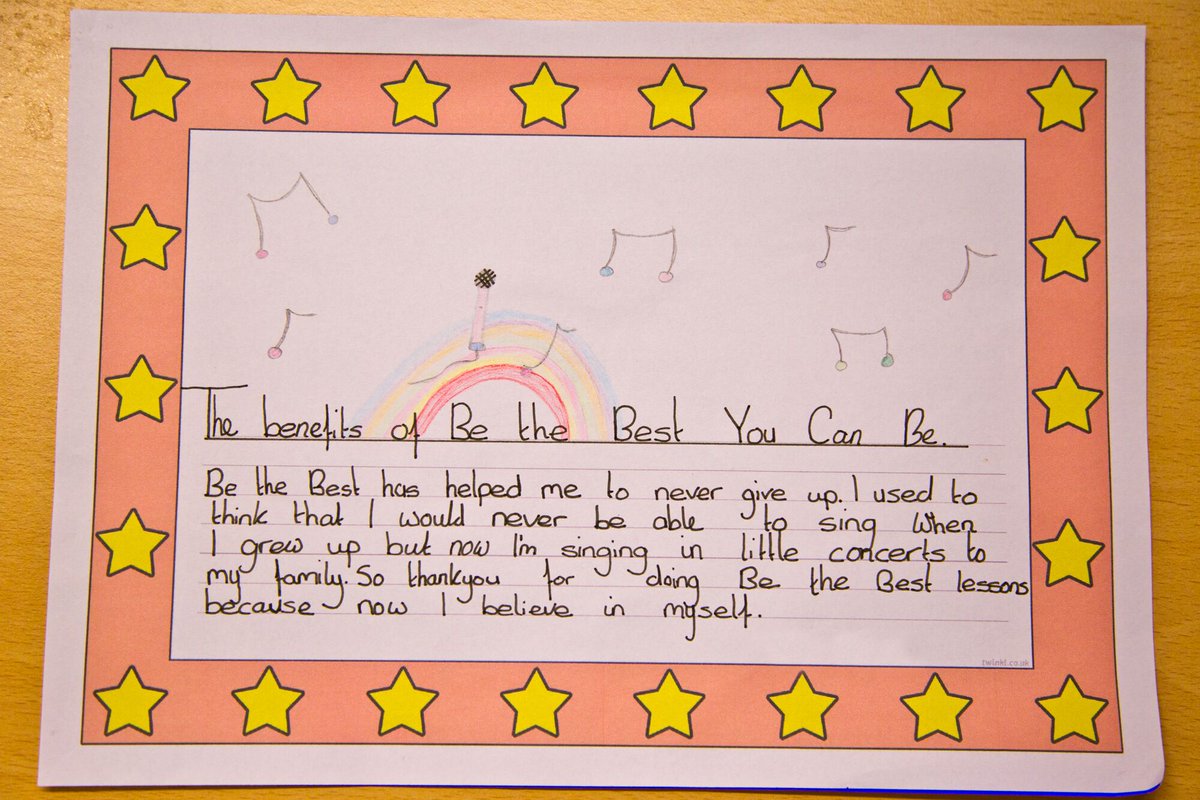 21stCentLegacy's tweet photo. Here's what some of the children at Robert Mellors Primary had to say about #BetheBestyoucanBe! #Topschool #AwesomePupils @21stCentLegacy https://t.co/EXt8dEwk3I