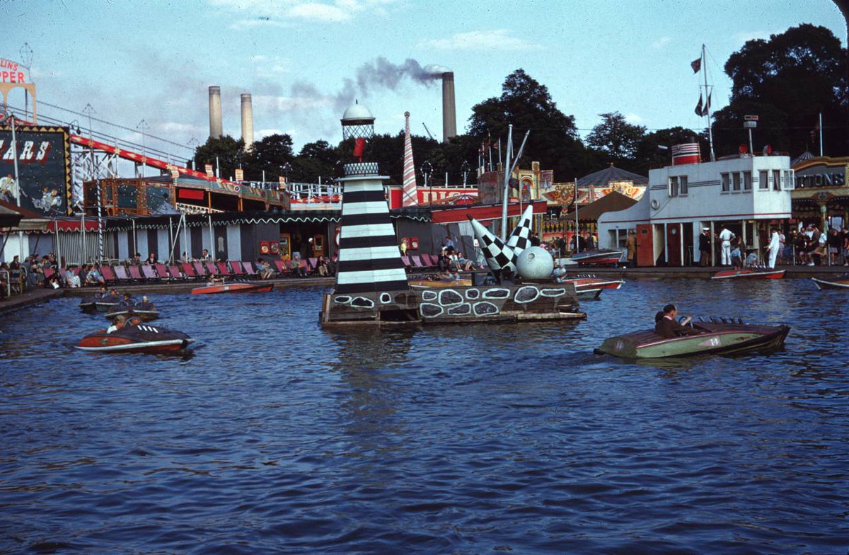 robnitm's tweet photo. Amazing Colour Pictures of the Festival of Britain in Battersea Park in 1953 | https://t.co/R8XUotSYl3 https://t.co/AUG1Bwmq7N
