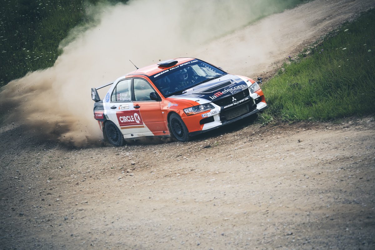 Prepwork for <a href="/RallijsLatvija/">Rallijs Latvija</a> is flat-out underway. Tests on the gravel stages yesterday and tarmac of <a href="/TraseBikernieki/">Biķernieku trase</a> today. #rally