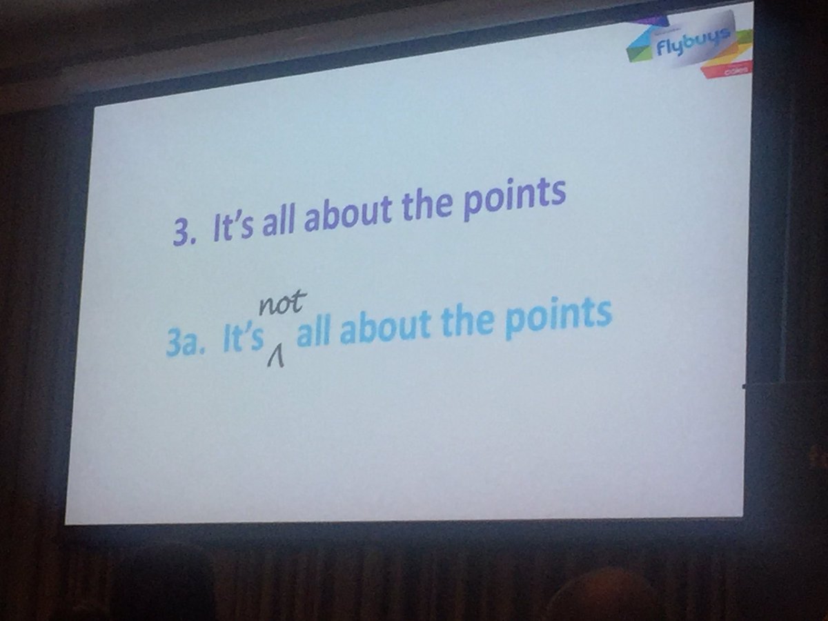 GlobalLoyalty's tweet photo. Is it about points tho #loyalty17 @Phil_Hawkins_ https://t.co/vWzNxGOe1Z