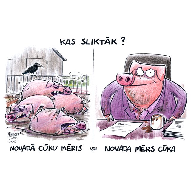 karikatura.lv Un kā tev šķiet? <a href="/LA_lv/">LA.LV</a>