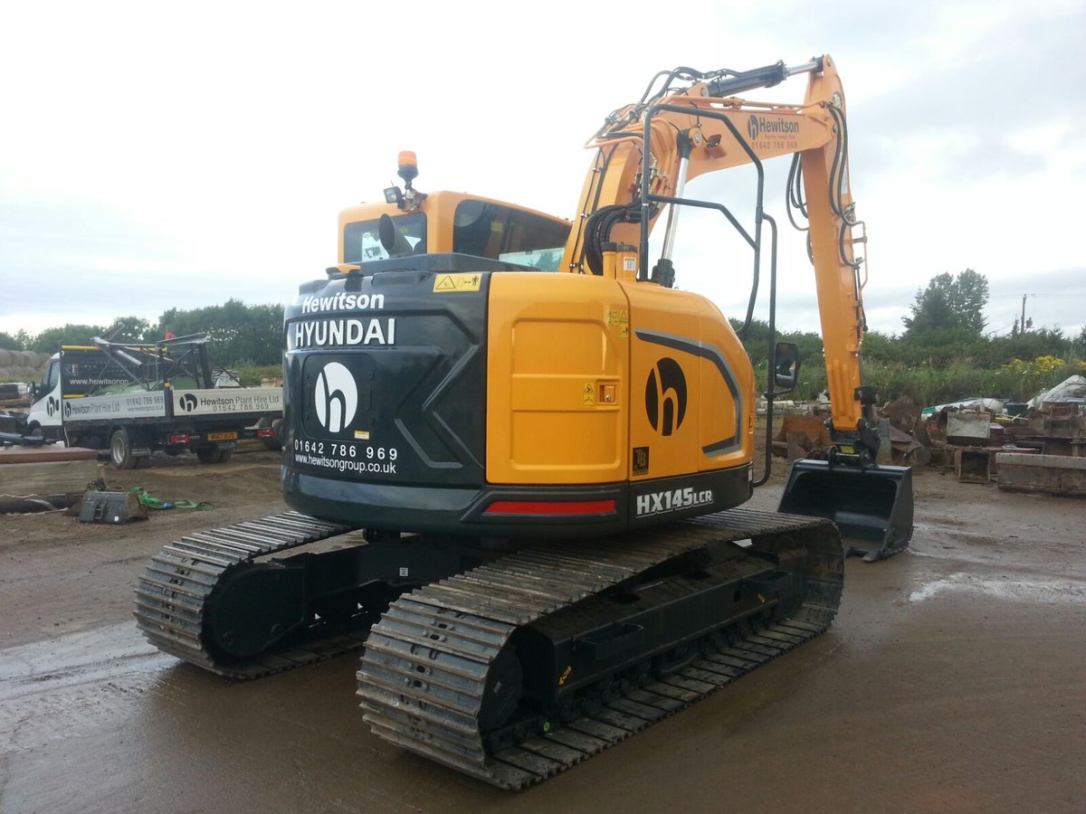 New Hyundai Hx145 ready for hire