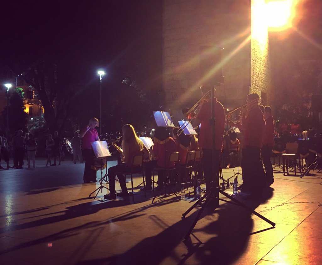 cccs_music's tweet photo. #CoopersMusicTour2017 Big Band giving it some at our final concert last night in Montecatini Terme 🎺🎹🎷🎤🎸 #LasB https://t.co/FjSenFnBIC