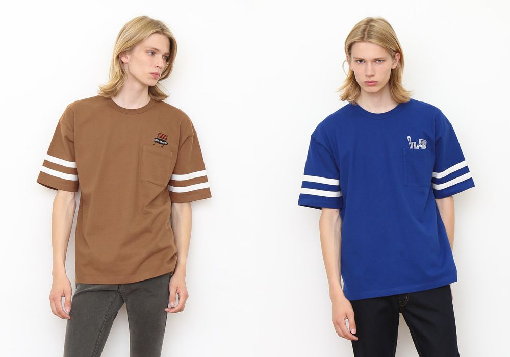 グラニフ これから重宝しそうなラインtシャツが新登場 肩の落ち感も落ち着いたカラーリングもトレンドをきっちりおさえたアイテムです グラニフらしい胸元のワン ポイントもお見逃しなく グラニフ T Co Ftd8dxdny6