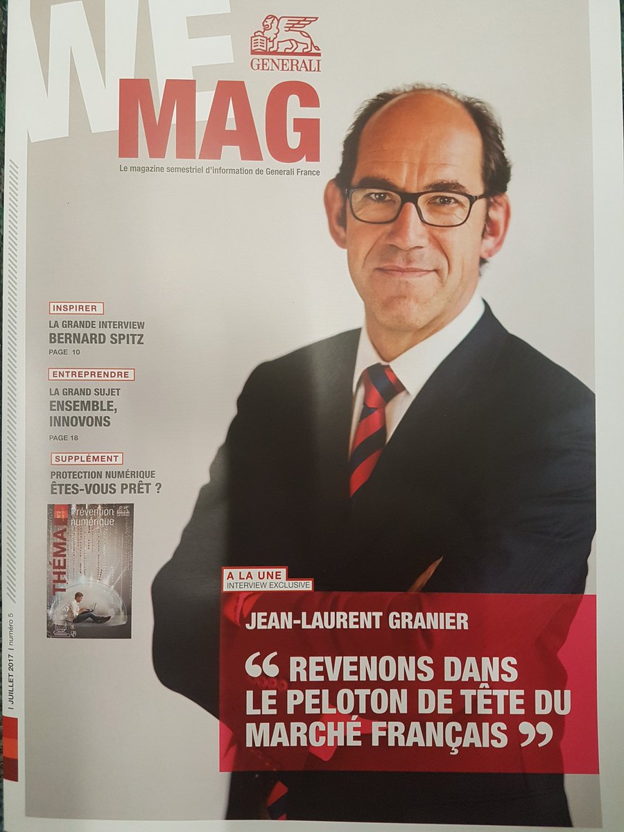 PaoliCGPI's tweet photo. #ForzaGenerali
#GoFarFarAway
#Convinced
@JeanGranier :
"L'agilitรฉ & l'ouverture ร l'innov. sont les Atouts Marquants...de @generalifrance " https://t.co/AfBKABdHlo