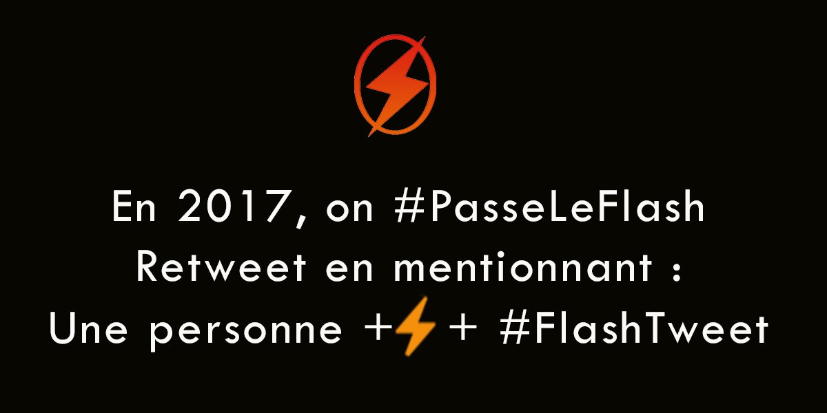 FlashTweet's tweet photo. ✅ Voilà c’est fini le #FlashTweet ! Vous pouvez retourner travailler :-) #StayTuned Replay 19h30. En attendant #PasseLeFlash⚡️ https://t.co/FD9u1zwHJk