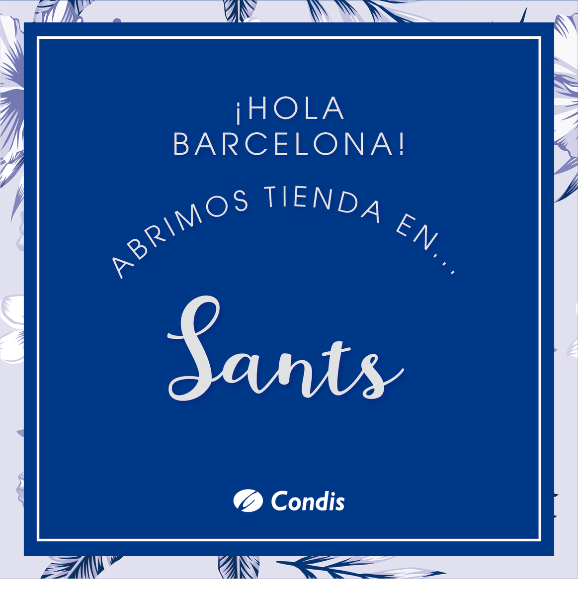 ¡Hola Barcelona! Abrimos nuevo #Condis en el barrio de Sants: C/Carreras i Candi, 101.😍 bit.ly/2vtyz63🚶‍♂️ #CondisCrece