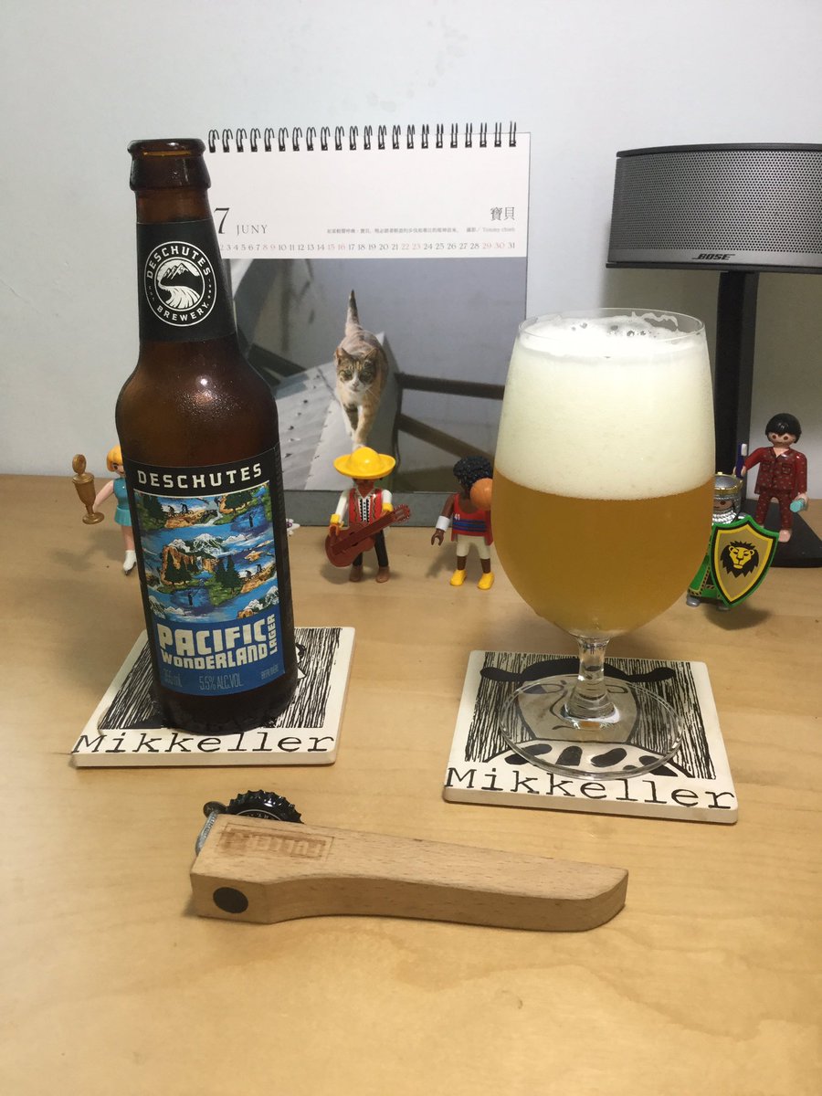 usadvd's tweet photo. 極適合這種熱天午後飲用(酒花型Lager)
#啤酒 #精釀啤酒 #地ビール #ビール #beer #craftbeer #deshutes https://t.co/zhfEsmGPhb