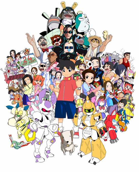 かなり昔に描いてお倉入りしてたメダロット絵です。
当時saiのレイヤー上限に達して色が塗れなくなったはずで結構色が入ってないとこがありまうす。もう手を加えないのでup。ファイルでかい～ 