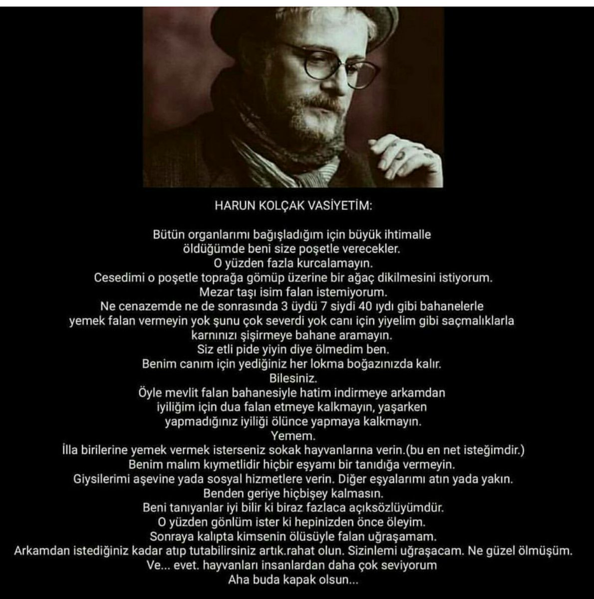 kurtulusBUgDay's tweet photo. İnsanlar bu yüzden cennete gider #HarunKolçak 🙏 https://t.co/oxReY3C2IX