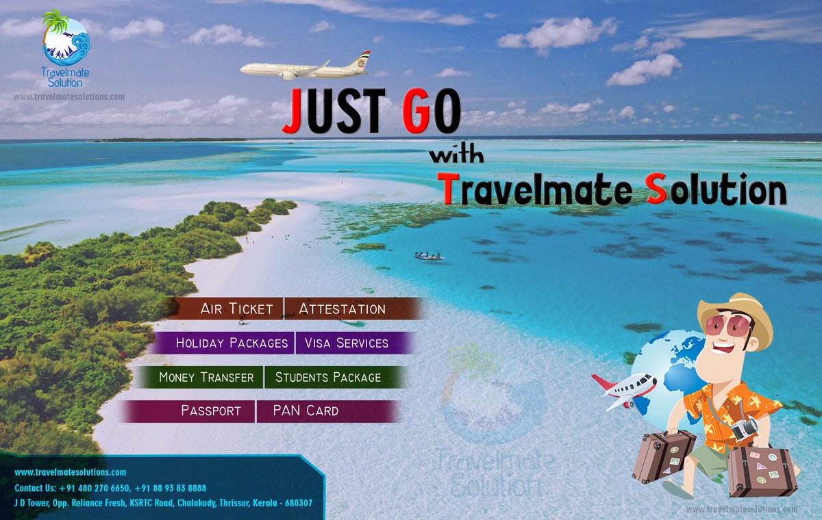 travelmatelive's tweet photo. #Just_Go_with_Travelmate_Solution
#Best_Services
#Call_us: 88 93 83 8888
https://t.co/WyEn747e14 https://t.co/mwxA4FVkig