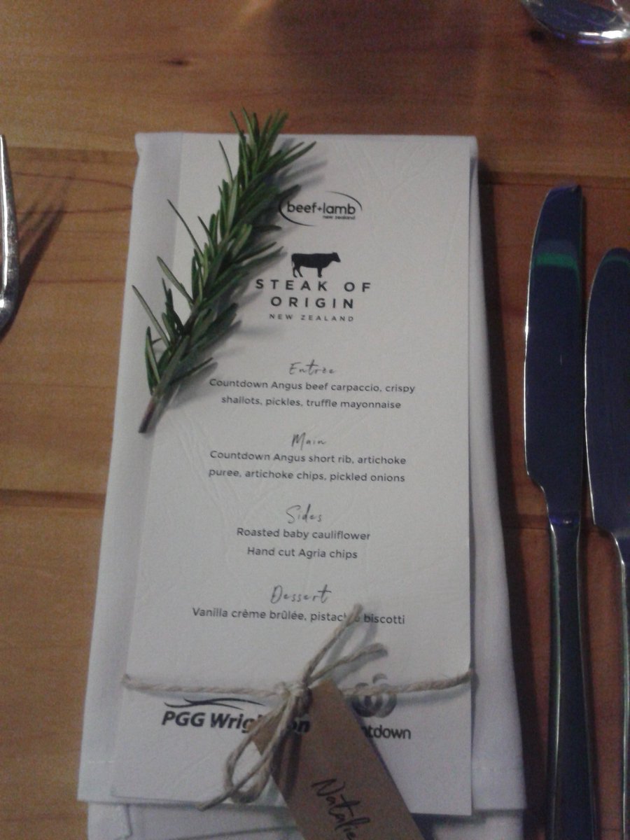 Getting underway at the 2017 <a href="/BeefLambNZ/">Beef + Lamb New Zealand</a> Steak of Origin awards at The Cloud - Auckland. Good luck to everyone.