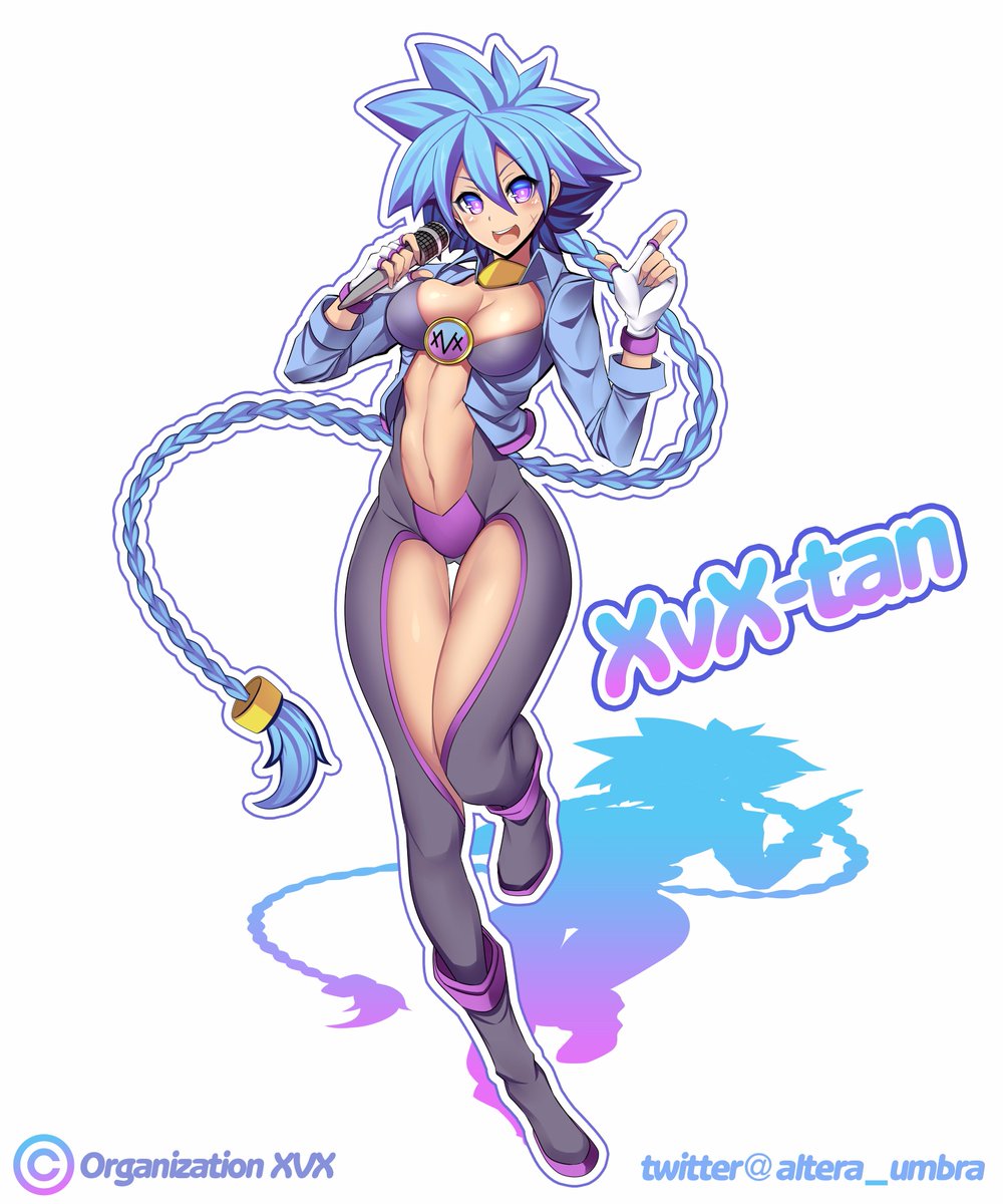 alcy_8's tweet photo. Organization XvX's mascot -  XvX-tan
which I did a while back. https://t.co/zH4S3WhUqL