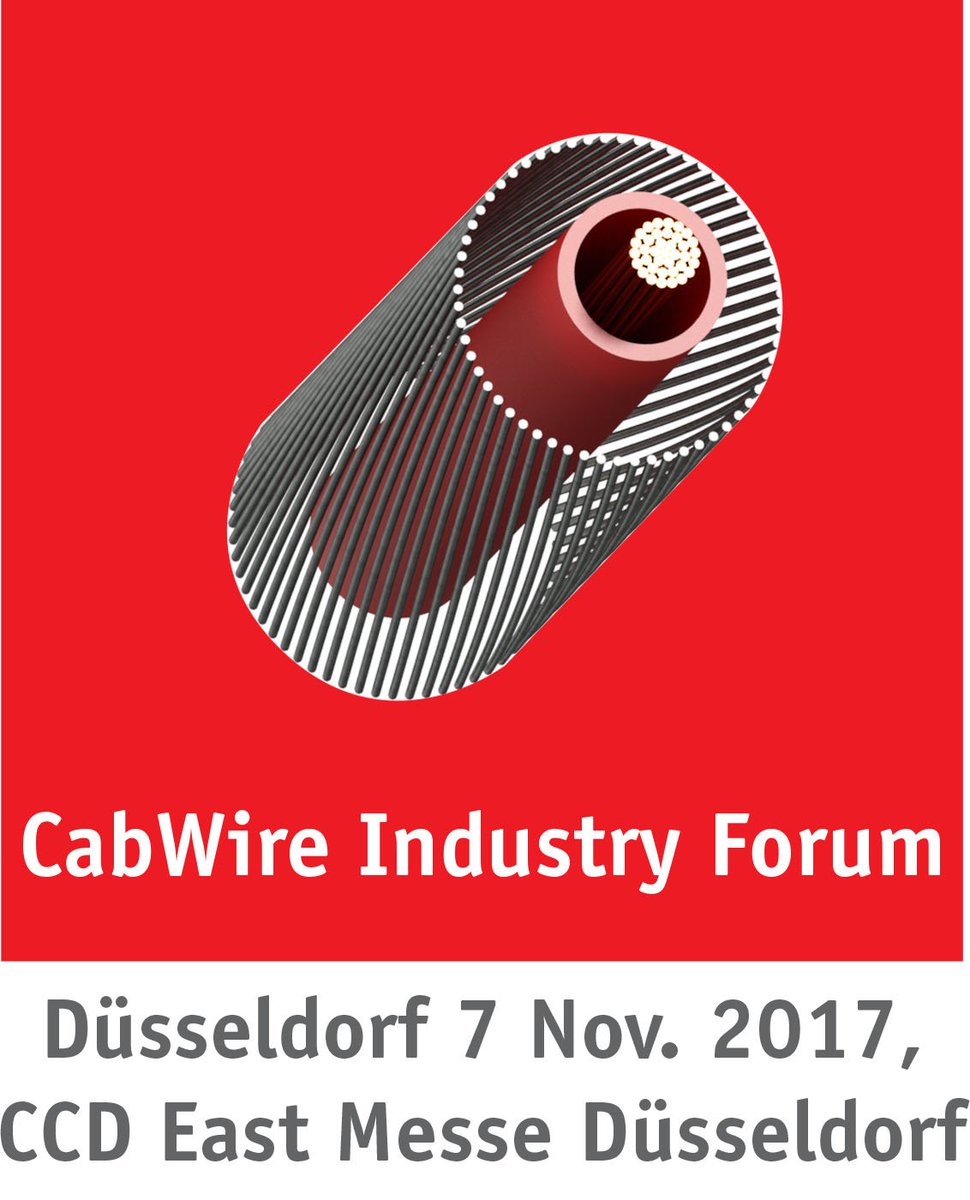_CabWire's tweet photo. The #cabwire forum will include a table-top exhibition & sponsorship opportunities, + evening event & plant tour. #cable #wire #forum https://t.co/xyJeRHdxak