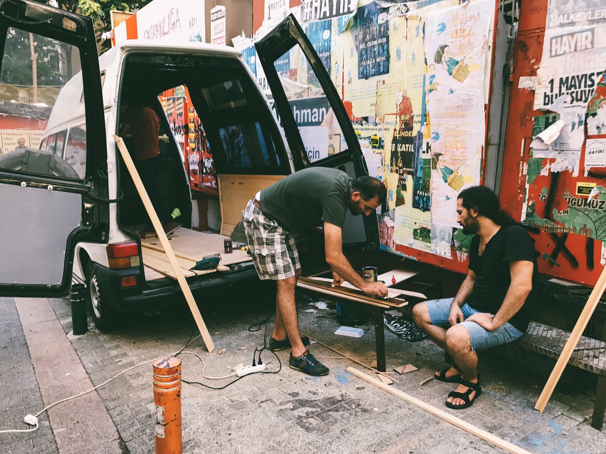 vandergroundtr's tweet photo. We just started to rebuild our van 🎊 #vanlife #rebuild #selfbuild #DIY #vanbuild #vanlifers https://t.co/XRI0ch2aBy