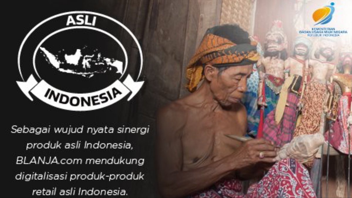 Find the most fascinating Indonesian products at Asli Indonesia — blanja.com/kp/asli-indone…