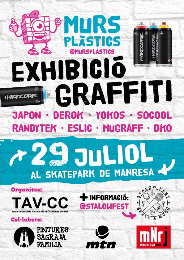Exhibició de Graffiti al Stalowfest mursplastics.wordpress.com/2017/07/20/exh…