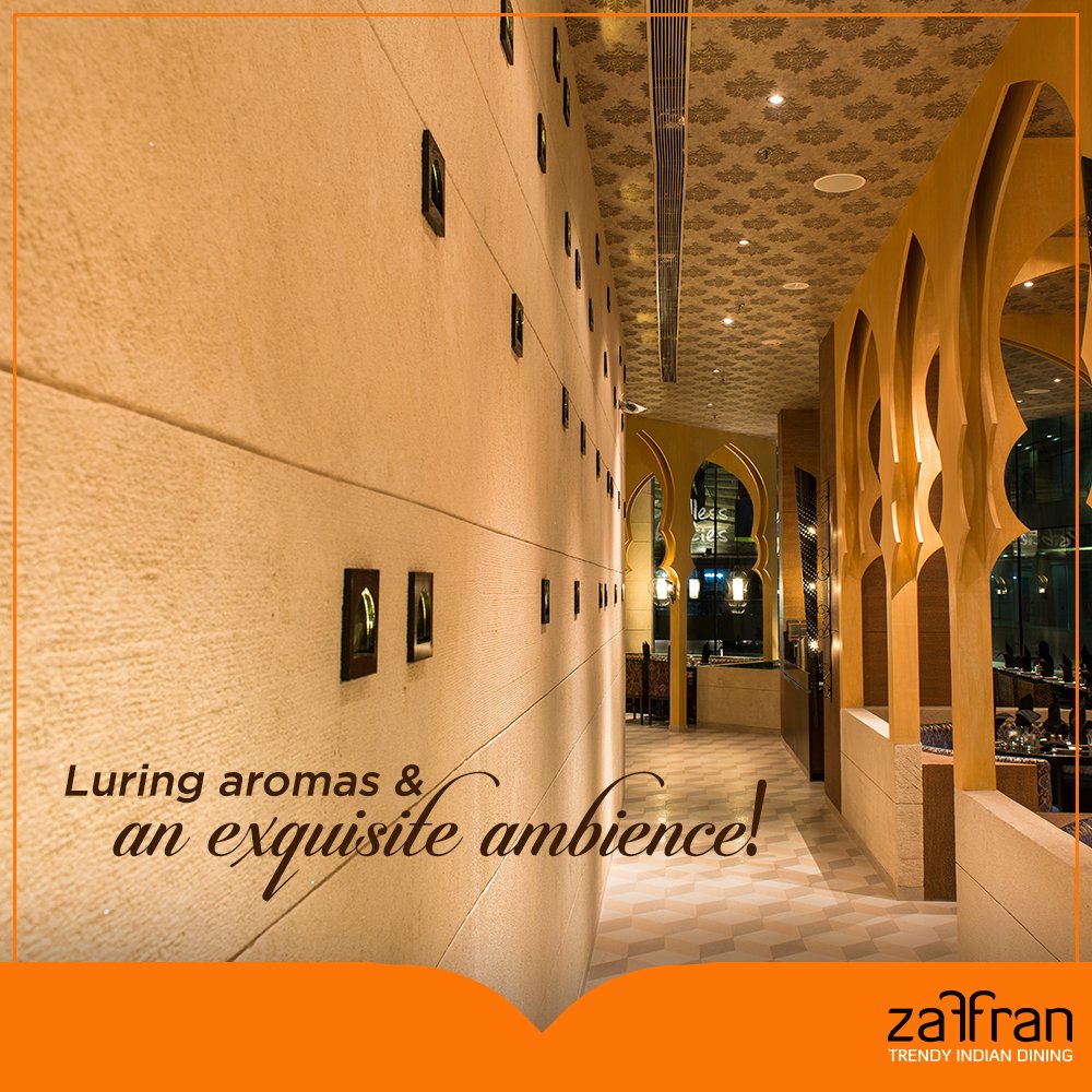 ZaffranRstrnt's tweet photo. Zaffran is a chain of restaurants in Mumbai that envelopes you with a trendy ambience and encapsulates the true essence of Indian cuisine. https://t.co/UZZ3C1OF8p