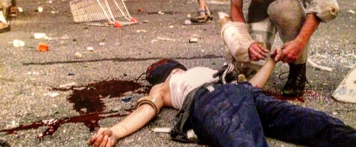 eatps_'s tweet photo. Today we remember #CarloGiuliani killed by police repression in #Genova during the protest against #G8 summit 2001 #Italy #Genova2001 https://t.co/DIucbDuwmI