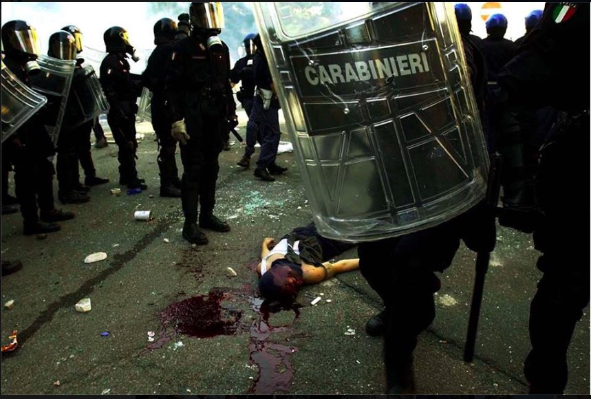 eatps_'s tweet photo. Today we remember #CarloGiuliani killed by police repression in #Genova during the protest against #G8 summit 2001 #Italy #Genova2001 https://t.co/DIucbDuwmI