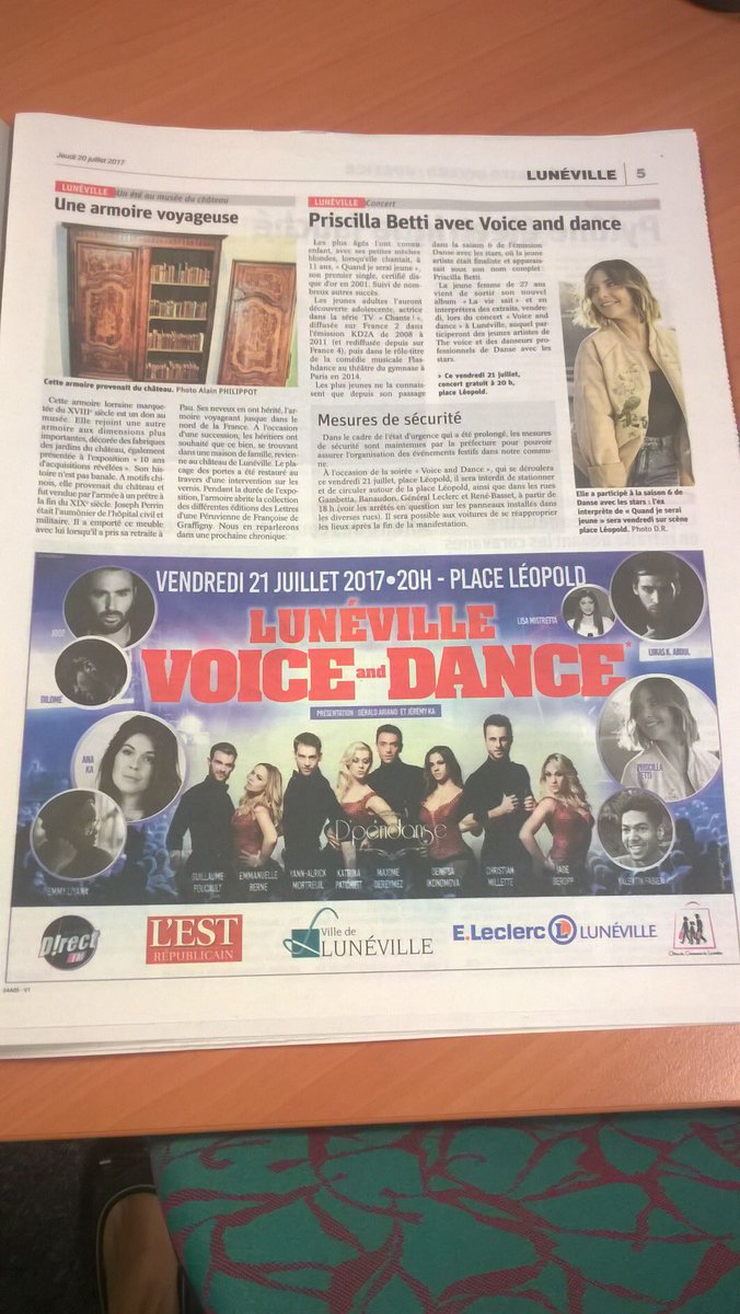 PriscillaBetti's tweet photo. Demain!!! https://t.co/PPEBoE6kOk